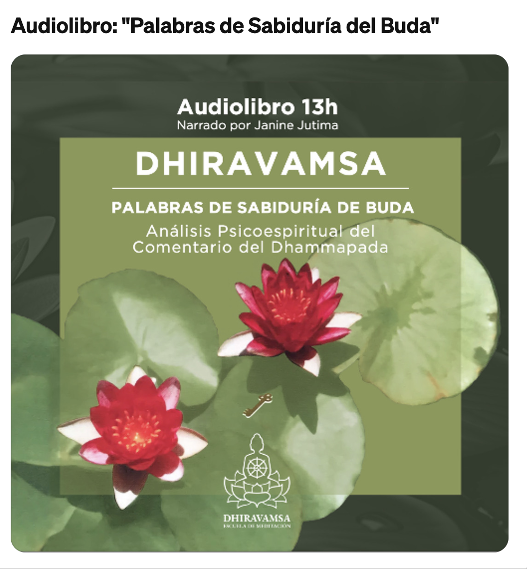 Introducción Audiolibro Palabras de Sabiduría de Buda