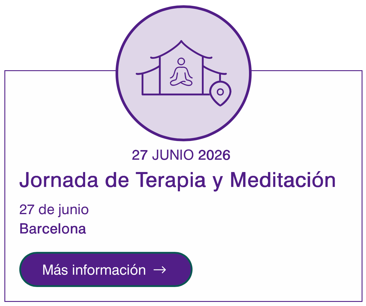 Jornada de meditación y terapia en barcelona