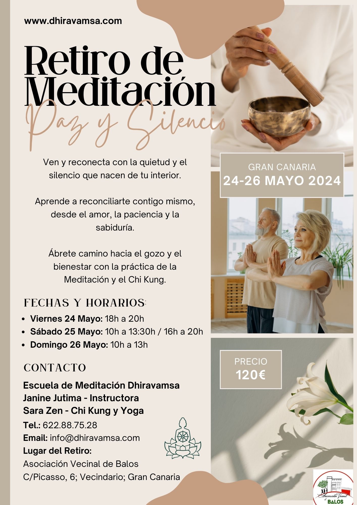 Retiro Urbano de Meditación en Gran Canaria