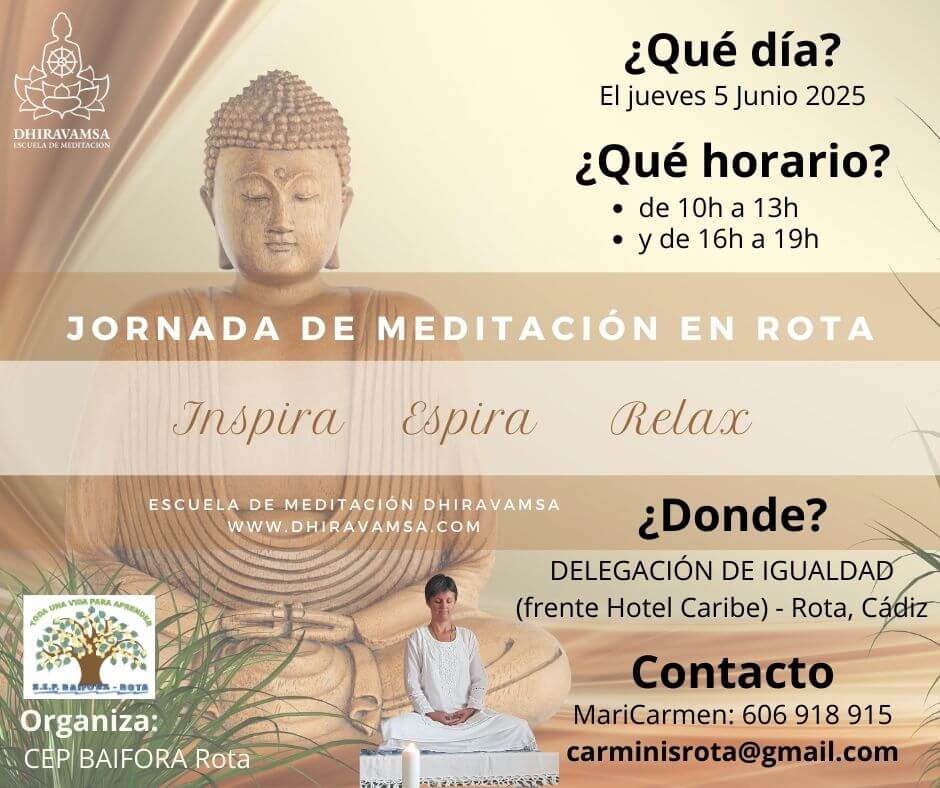 In-Person Meditation Day in Rota